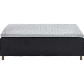 Home Affaire Boxbett HOME AFFAIRE "Thorsby", grau, B:160cm L:200cm, 100% Polypropylen, Komplettbetten, Boxspringbett, Boxbett ohne Kopfteil, frei im Raum stellbar, für Dachschrägen