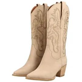 Jeffrey Campbell Stiefel Beige 40