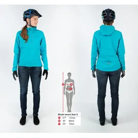 Endura Damen Hummvee Waterproof Hooded Jacke (Größe L,