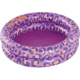 Swim Essentials Swimming Pool 60 cm Leopard Lila 60 x 17 cm