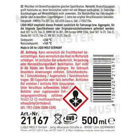 LIQUI MOLY Bremsflüssigkeit SL6 DOT4 500ml