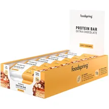 foodspring Protein Bar Extra Chocolate (12x45g) Soft Caramel