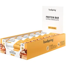 foodspring Protein Bar Extra Chocolate (12x45g) Soft Caramel