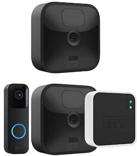 Blink Outdoor 2 Überwachungskamera mit Sync Module + Blink Doorbell