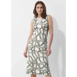 ALBA MODA Midikleid Weiß/Grün 38