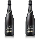 Freixenet Cava Córdon Negro Brut (1 x 0,75 l) - Edler, spanischer Qualitätsschaumwein, fruchtig und herb mit zarten Hefe- und Honigaromen, Traditionelle Flaschengärung (Packung mit 2)