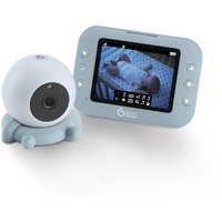 Babymoov Babyphone mit Kamera YOO Roll - Wiederaufladbare Akkus - 10 Stunden Akkulaufzeit- 3,5' Bildschirm - Reichweite 300m - Sleep Technology - Nachtsicht