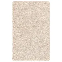VidaXL Badematte Rechteckig Creme 60 x 90 cm