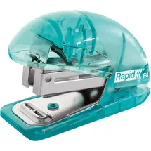 Rapid Esselte Rapid Mini-Tacker, Beladung von oben, 10 Blatt Kapazität, integrierter Heftklammerentferner, zur Schreibtischorganisation, inkl. Heftklammern, Colour'Breeze 5001327