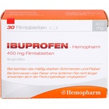 Ibuprofen-Hemopharm 400mg Filmtabletten 30 ST