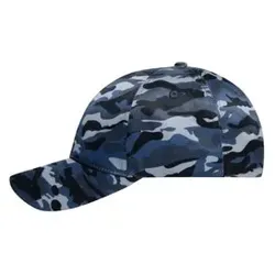 Camouflage Cap MB6227, denim/schwarz, Einheitsgröße - schwarz