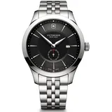 Victorinox 241762 Alliance Herren 44mm 10ATM - Silber/Schwarz