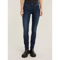 G-Star Midge Saddle Mid Waist Straight Jeans Dark Aged 28 30