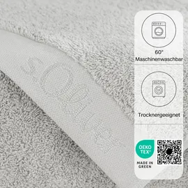 s.Oliver Handtuch 50 x 100 cm grau