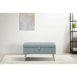OTTO home Truhenbank AMIRA grün 81 x 36 x 43 cm