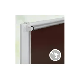 Lichtblick Thermo-Rollo Klemmfix 45 x 150 cm braun