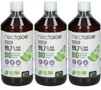 Santé Verte Nectaloe® Jus BIO 3x1000 ml