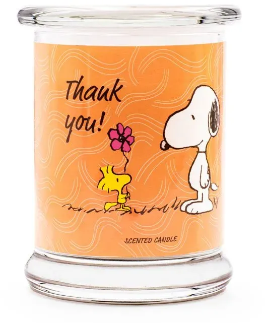 Peanuts Duftkerze TM Orange,Transparent