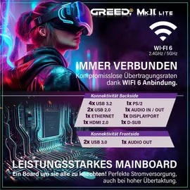 Greed MK2 Lite AMD Ryzen 5 4600G AMD Radeon Vega 7