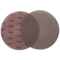 TECMIX KLETT-SCHLEIFNETZ P120 (25 STK.) - Ø 150MM FÜR