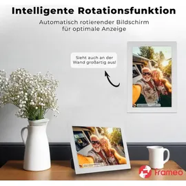 Denver Frameo PFF-1037 weiss 16GB 25,65 cm (10,1 Zoll) Bilderrahmen (16GB Speicher, 1280 x 800 Pixel)