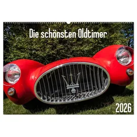 Calvendo Die schönsten Oldtimer 2026 Mehrfarbig