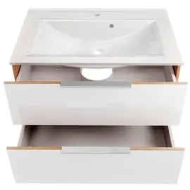 Fackelmann B.brillant Waschplatz mit Gussmarmorbecken.. - Badmöbel