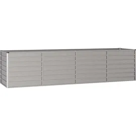 vidaXL Hochbeet Rostig 320 x 80 x 77 cm Cortenstahl