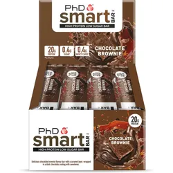 PhD Smart Bar (12x64g) Chocolate Brownie One Size