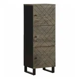 vidaXL Highboard 40x33x110 cm Massivholz Mango