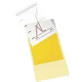 Eichner Sichttaschen Abdeckfolie DIN A6 transparent glatt 5,0 mm, 10 St.