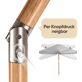 Sekey Balkonschirm Ø 200 cm Grau