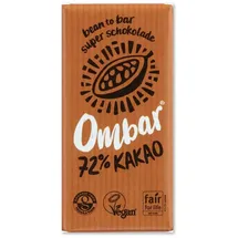 Ombar Rohschokolade 72% Kakao 70 g
