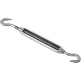 WINDHAGER Spannanker zum befestigen von Sonnensegeln, Spannschloss, Edelstahl rostfrei, Silber