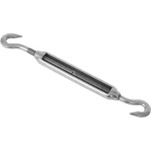 WINDHAGER Spannanker zum befestigen von Sonnensegeln, Spannschloss, Edelstahl rostfrei, Silber