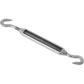 WINDHAGER Spannanker zum befestigen von Sonnensegeln, Spannschloss, Edelstahl rostfrei, Silber