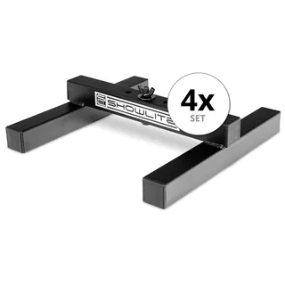 Showlite FLS-10 PAR Licht Bodenstativ 1-fach 4x Set