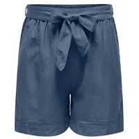 ONLY CARMAKOMA Shorts »CARJUPITER LIFE SHORTS WVN«, blau