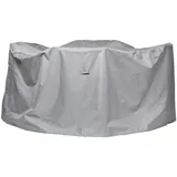 Pflanzen Kölle Premium Gartenmöbel-Schutzhülle rund 320 x 94 cm Grau