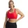 Under Armour Crossback Mid Bra Rot/Schwarz S