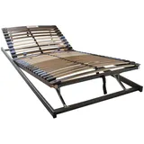 Novel Lattenrost, Holz, Birke, Buche,Birke, Buche, furniert, Schichtholz,furniert, Schichtholz, 7-Zonen, 90x200 cm, Made in Germany, V-Label Vegan, Federleisten mit Duokappen, Mittelgurt, individuelle Liegehärteeinstellung, verstellbar, alternative Größen erhältlich, Schlafzimmer, Lattenroste, Lattenrost verstellbar