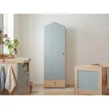 Arthur Berndt Kinderkleiderschrank Roofy 56 x 200 x 51 cm Eiche beige