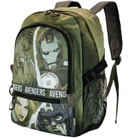 Marvel The Avengers Shout-FAN HS Fight Rucksack, Militärgrün