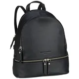 Liebeskind Berlin Damen Alita Backpack Rucksack, Schwarz, Medium (HxBxT 31.5cm x 26cm 11cm) EU