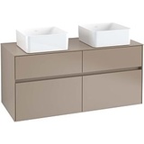 Villeroy & Boch Villeroy und Boch Collaro Waschtischunterschrank C04400MS 120 x 54,8 x 50 cm, für 2 Waschtische, White Matt