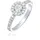 Elli Ring 925 Sterling Silber Verlobungsring in Silber | Gr.: 56