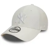 New Era New York Yankees Leinen 9FORTY Snapback Cap in Beige, Größe OSFM