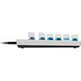 Logitech G PRO X TKL Rapid, weiß/silber, Magnetic Analog, USB, US (920-013242)