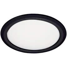 Elektra Einbauleuchte 3er Pack rund schwarz