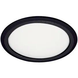 Elektra Einbauleuchte 3er Pack rund schwarz